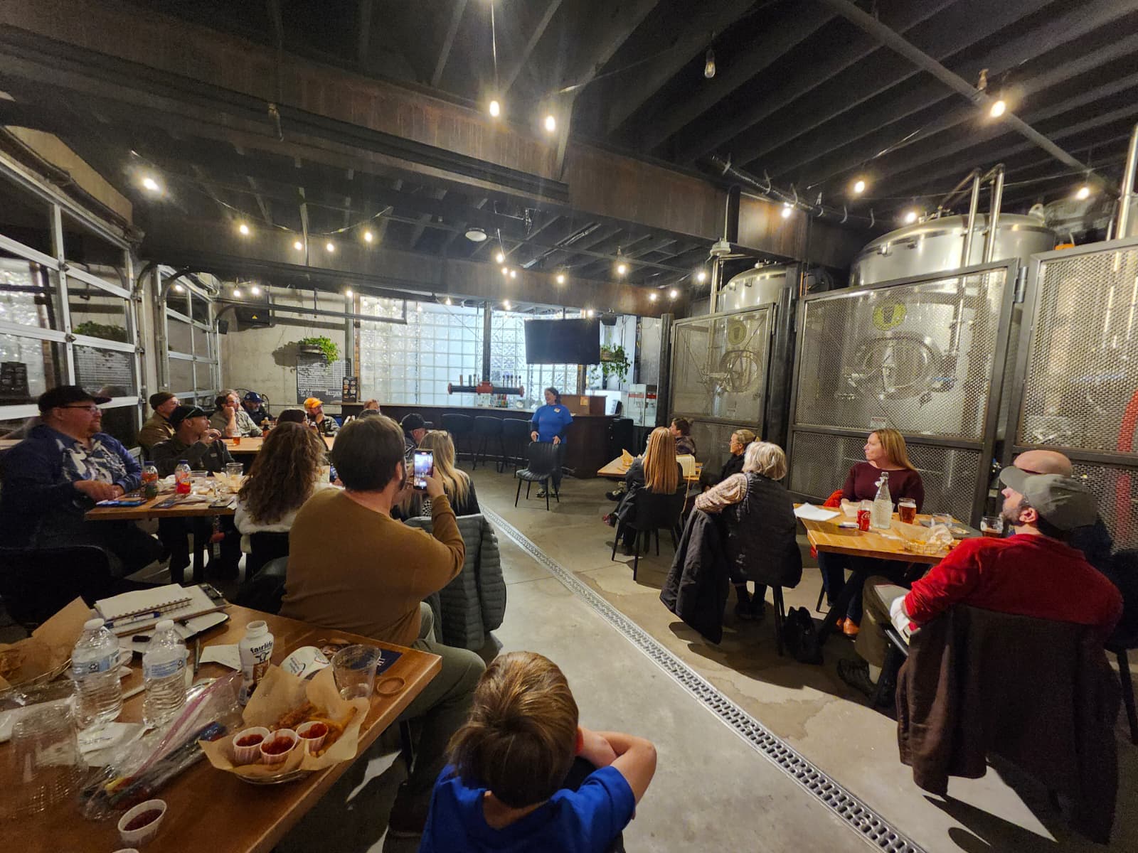Full house at a Giving Group quarterly event